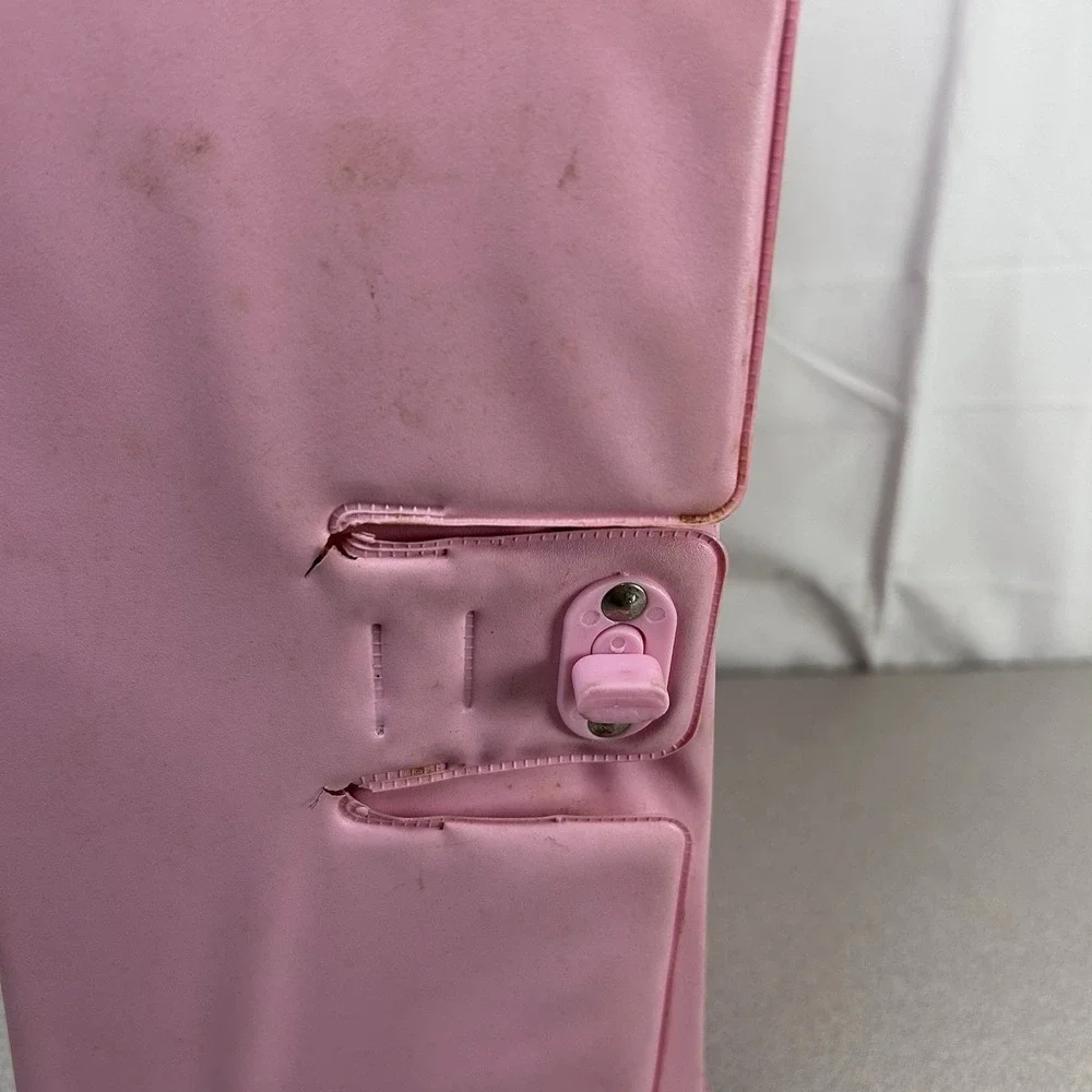 Vintage Barbie Doll‎ Fashion Dolls & Clothes Carry Case Box 80s 1988 Pink Mattel